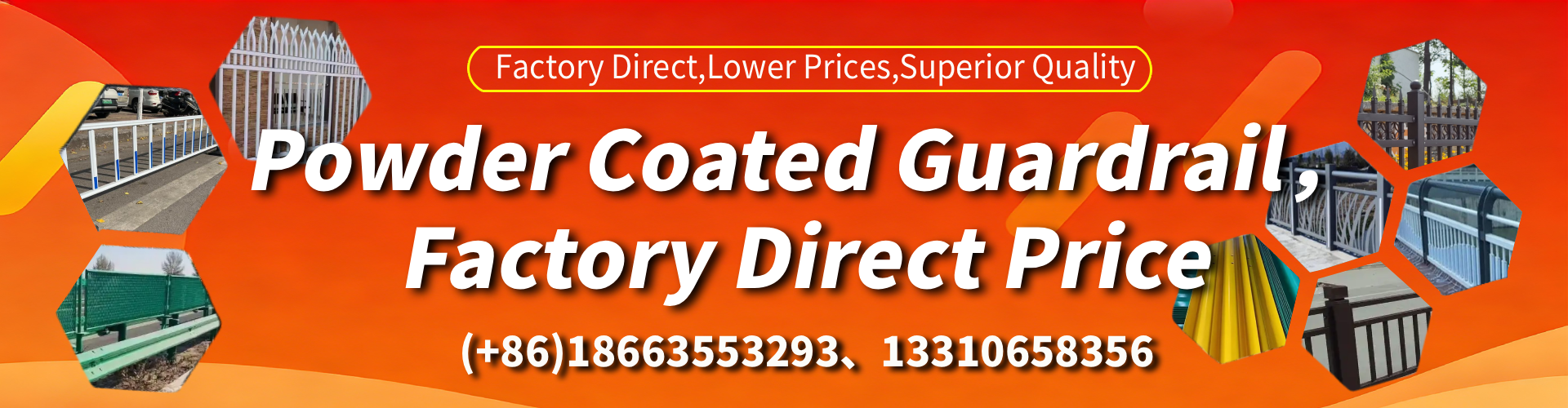 Arizona Powder Coated Guardrail, Powder Coated Guardrail Panel, Powder Coated Fence Manufacturer